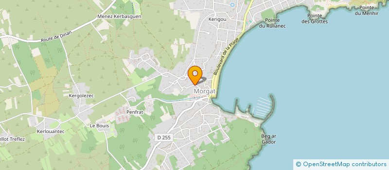 localisation de l'entreprise LTR CLASSIC CAR  CROZON