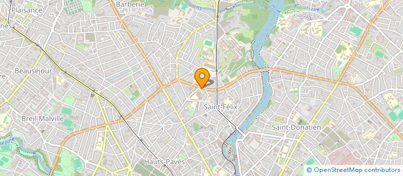 localisation de l'entreprise LTR MICHELET  NANTES