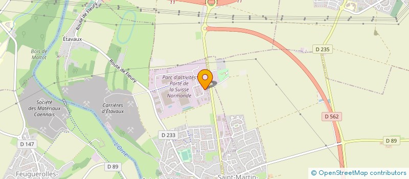localisation de l'entreprise LTRL TRANSPORTS à SAINT-ANDRE-SUR-ORNE