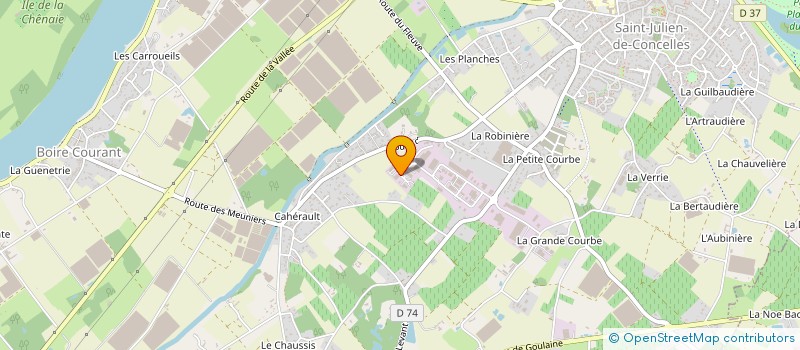 localisation de l'entreprise LTS à SAINT-JULIEN-DE-CONCELLES