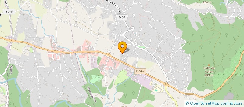 localisation de l'entreprise LTS  MONTAUROUX