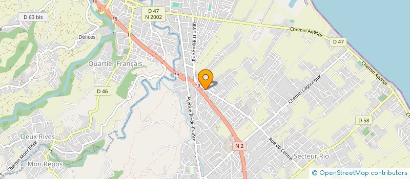 localisation de l'entreprise LTS CIE  SAINT-ANDRE