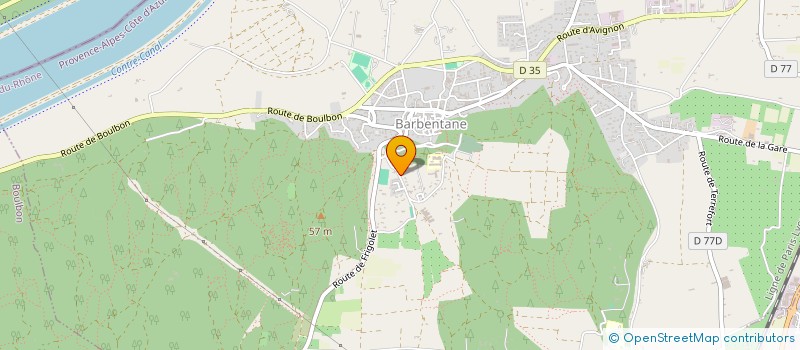 localisation de l'entreprise LTS - LOUIS TRAVAUX SERVICES  BARBENTANE