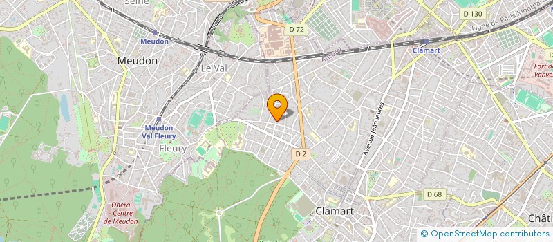 localisation de l'entreprise LTS PROD à CLAMART
