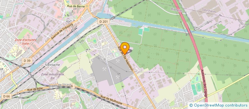 localisation de l'entreprise LTSH à RIXHEIM