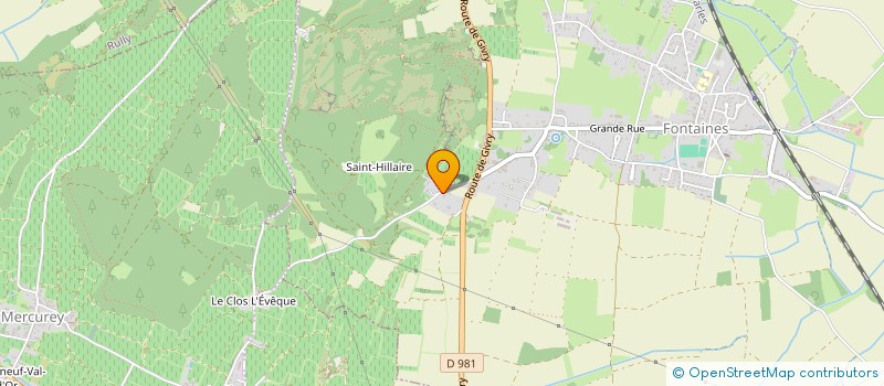 localisation de l'entreprise LTSH  FONTAINES