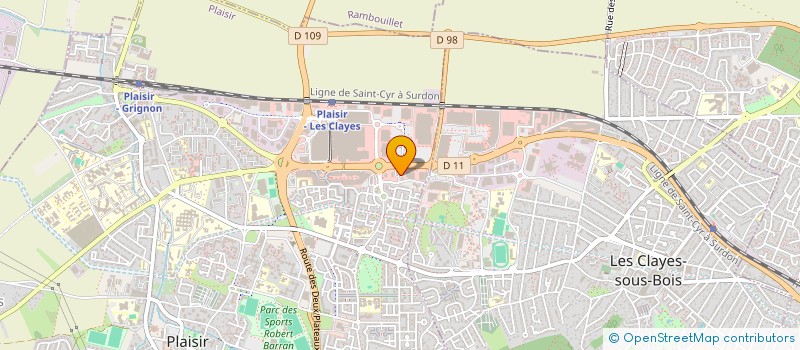 localisation de l'entreprise LTSM à PLAISIR