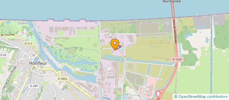 localisation de l'entreprise LTSXL  BEUZEVILLE