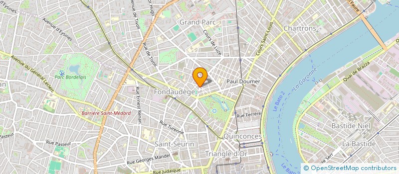 localisation de l'entreprise LTT 33  BORDEAUX