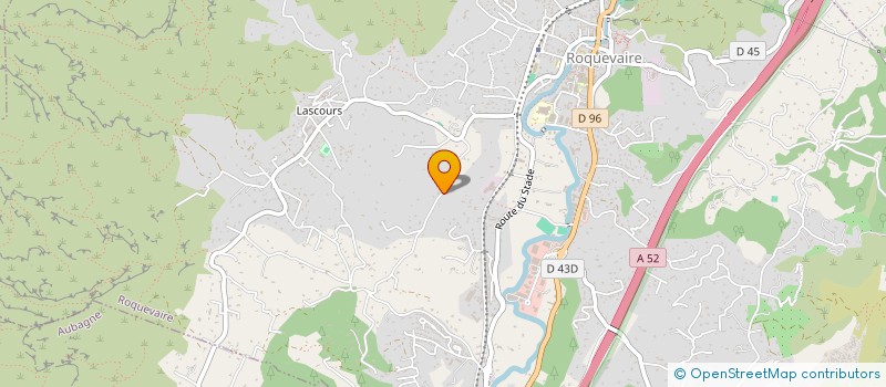 localisation de l'entreprise LTT  ROQUEVAIRE