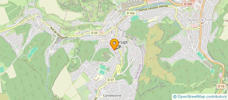 localisation de l'entreprise LTTF  VILLERUPT