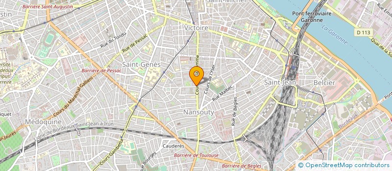 localisation de l'entreprise LTV BORDEAUX à BORDEAUX