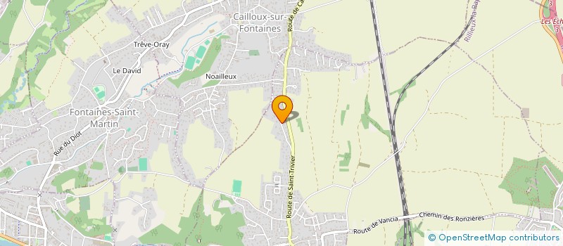 localisation de l'entreprise LTVE  SATHONAY-VILLAGE