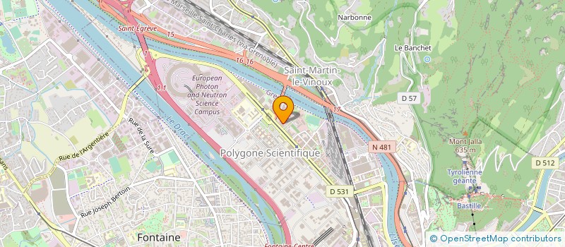 localisation de l'entreprise LTX-CREDENCE FRANCE SAS à GRENOBLE
