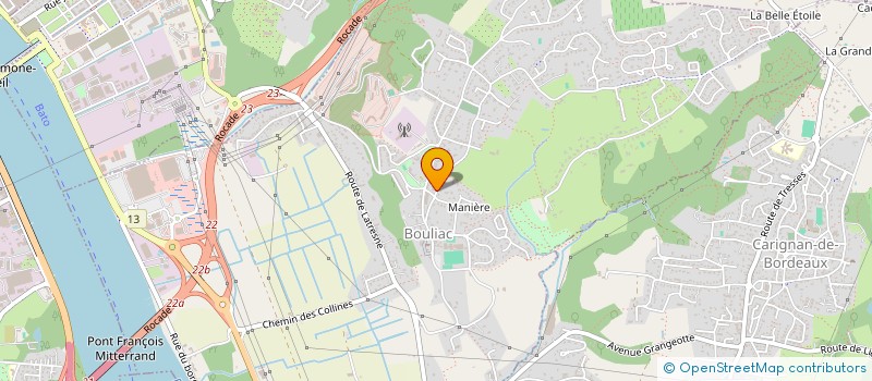 localisation de l'entreprise LTZ à BOULIAC