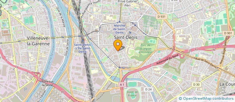 localisation de l'entreprise LTZ à SAINT-DENIS