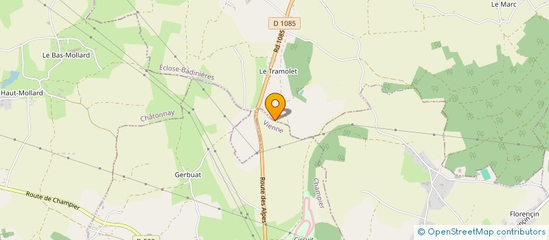 localisation de l'entreprise LU  NIVOLAS-VERMELLE