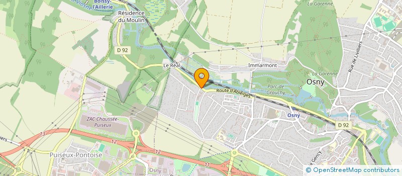 localisation de l'entreprise LU-BRI-TEC  OSNY