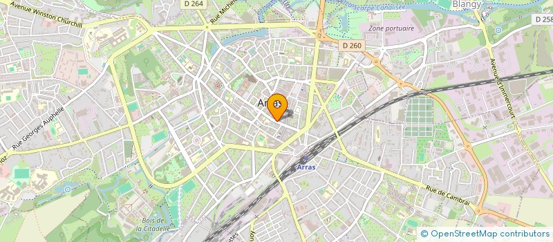 localisation de l'entreprise LU'DIVINE à ARRAS