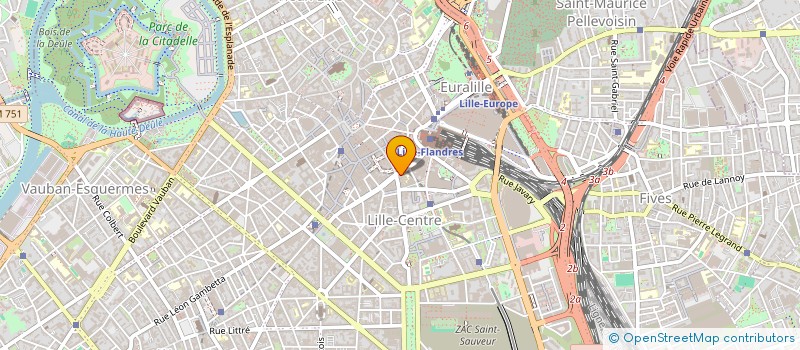 localisation de l'entreprise LU FILS à LILLE
