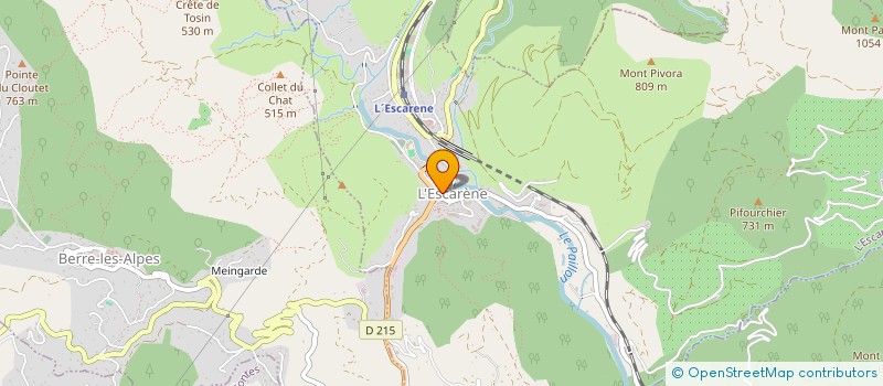 localisation de l'entreprise LU PASTOUREU  L'ESCARENE