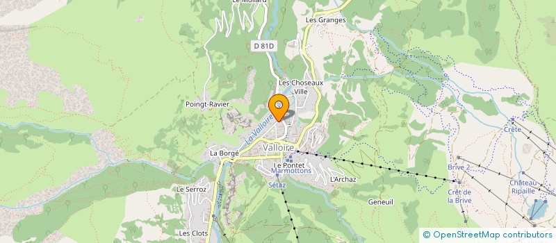 localisation de l'entreprise LU RIONS à VALLOIRE