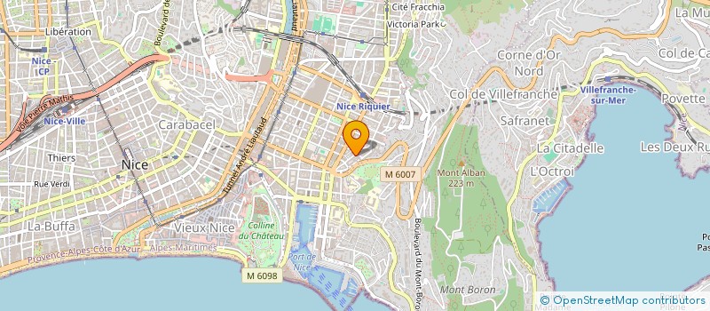 localisation de l'entreprise LU SEGURANS à NICE