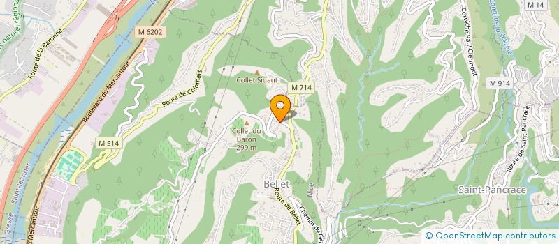 localisation de l'entreprise LU TRIDENTIN  NICE