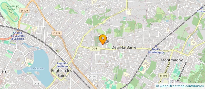 localisation de l'entreprise LU TWO  DEUIL-LA-BARRE