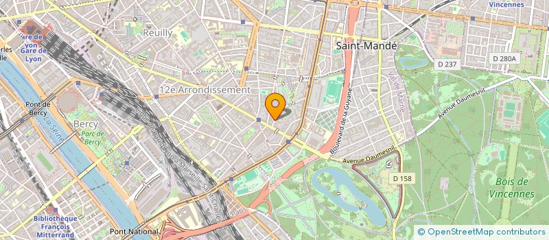 localisation de l'entreprise LU XI  PARIS