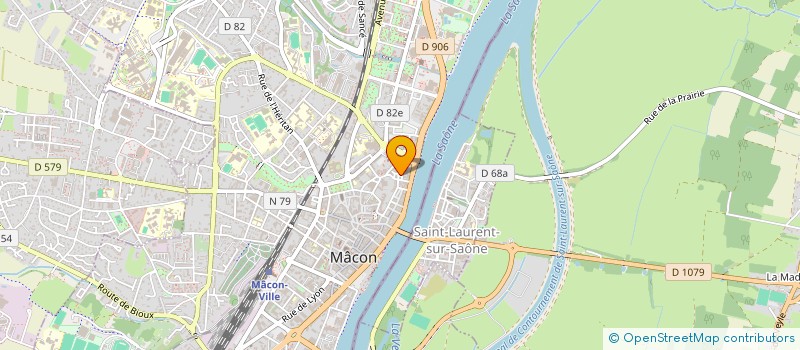 localisation de l'entreprise LUAD à MACON
