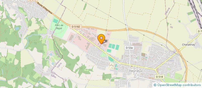 localisation de l'entreprise LUAN  HEYRIEUX