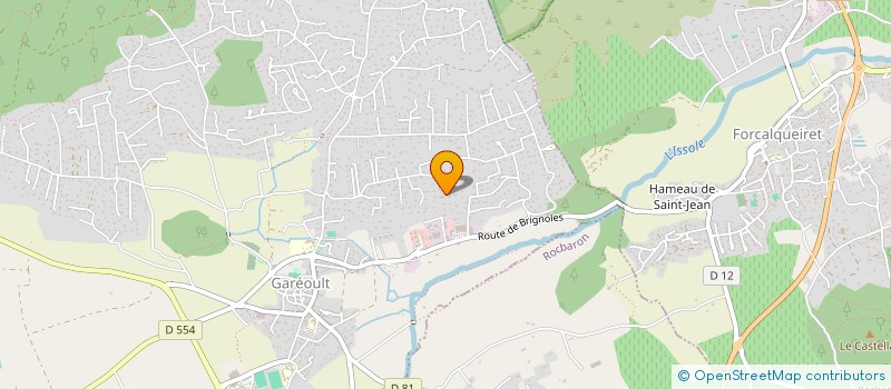 localisation de l'entreprise LUAN SCI  GAREOULT