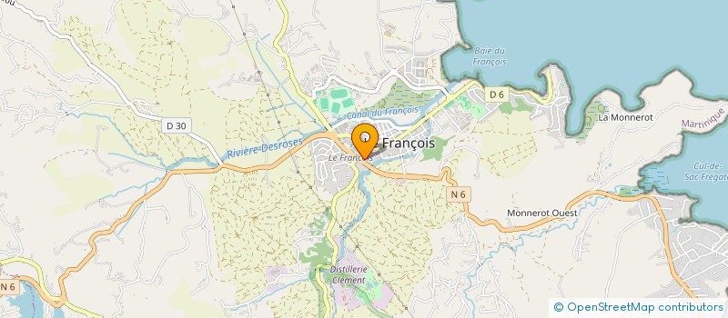 localisation de l'entreprise LUANNE CONCEPT  FRANCOIS