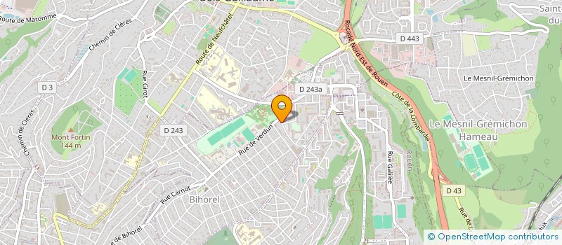 localisation de l'entreprise LUAP LOC  BIHOREL