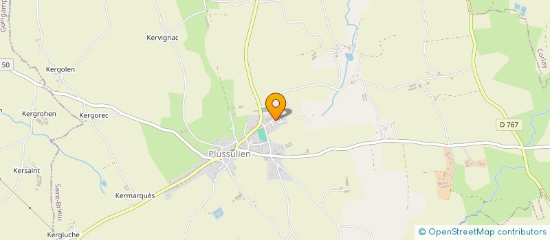 localisation de l'entreprise LUAR CONSTRUCTION  PLUSSULIEN