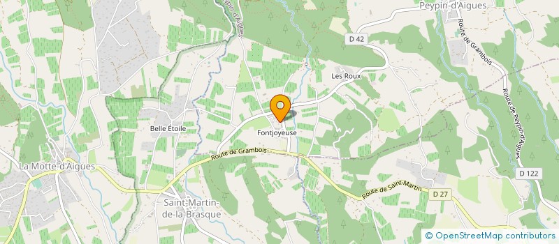 localisation de l'entreprise LUB'ENSEIGNES SARL à PEYPIN-D'AIGUES
