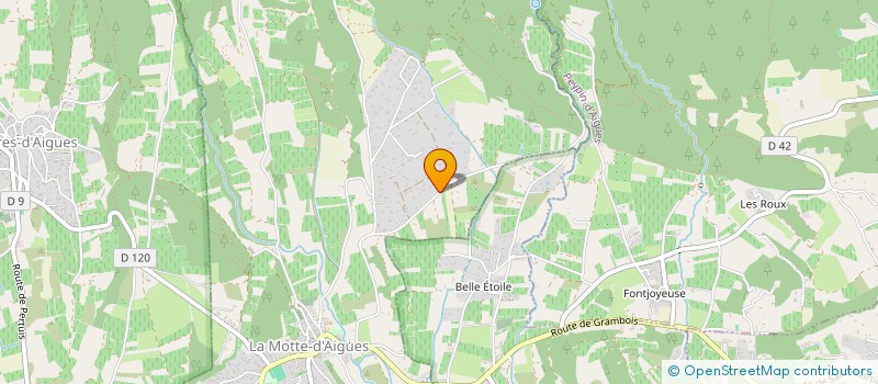 localisation de l'entreprise LUB'PAYSAGE  LA MOTTE-D'AIGUES