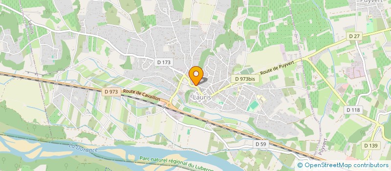 localisation de l'entreprise LUBA TRANSPORT  LAURIS