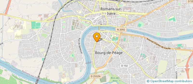 localisation de l'entreprise LUBAC PRIMEUR à BOURG-DE-PEAGE