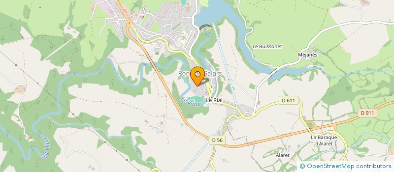 localisation de l'entreprise LUBAEL  PONT-DE-SALARS