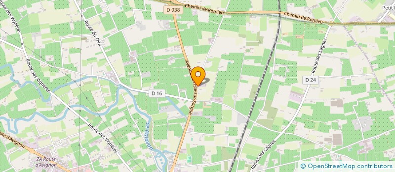 localisation de l'entreprise LUBAGRI à CAVAILLON