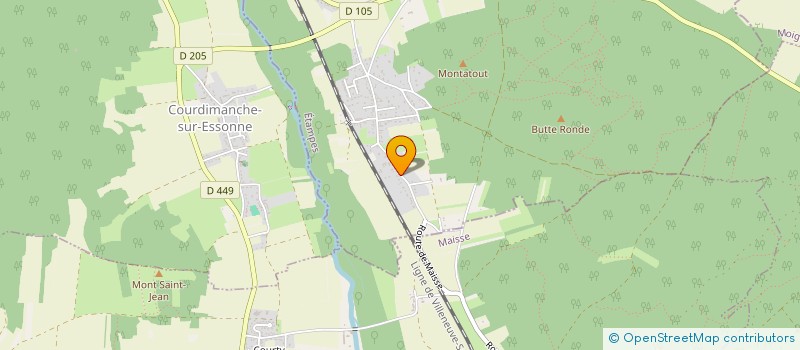 localisation de l'entreprise LUBAMAPA à BOUTIGNY-SUR-ESSONNE