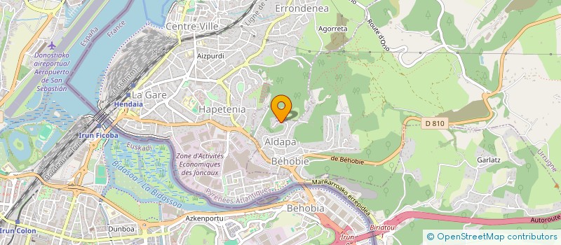 localisation de l'entreprise LUBAN  URRUGNE