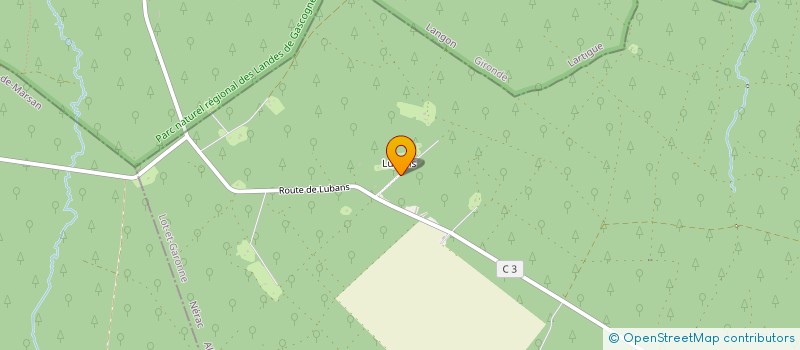 localisation de l'entreprise LUBANS MUSIC  ALLONS