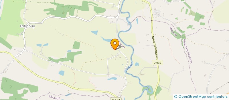 localisation de l'entreprise LUBAS JULIEN  ESTIPOUY