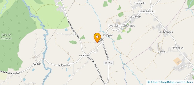 localisation de l'entreprise LUBELE à LYS-SAINT-GEORGES