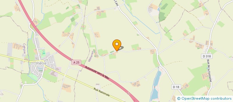 localisation de l'entreprise LUBELLE  METEREN