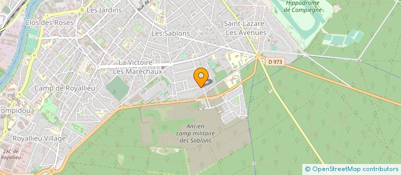 localisation de l'entreprise LUBELUB  COMPIEGNE