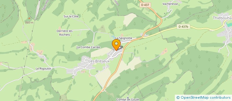 localisation de l'entreprise LUBERLUGITES  ORGEANS-BLANCHEFONTAINE